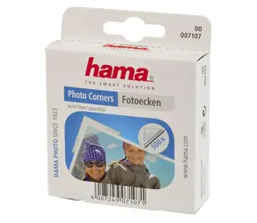 Hama fotorůžky samolepicí / transparentní / 500 ks