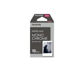 Fujifilm Instax Mini Monochrome 10ks / film do instantního fotoaparátu čb / formát obrázku 46 mm × 62 mm