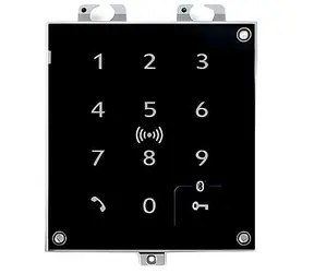 2N IP Verso – Touch keypad & Bluetooth & RFID reader 125kHz / 13.56MHz / NFC/HCE