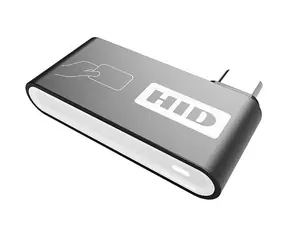 Omnikey USB-C černá / čtečka čipových a externích karet