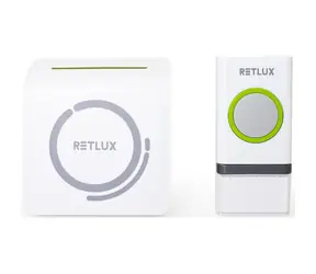 RETLUX RDB 100 Bezdrátový zvonek 3xAAA + bateriové tlačítko