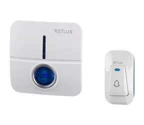 RETLUX RDB 105 zvonek 230V + bateriové tlačítko 