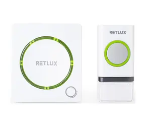 RETLUX RDB 110 zvonek 230V + bateriové tlačítko 