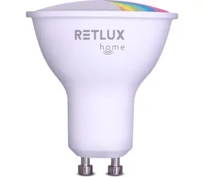 RETLUX RSH 101 GU10 4.5W RGB CCT / Chytrá žárovka / RGB / 326 lm / 2700-6500K