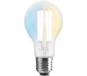RETLUX RSH 103 A60 E27 filament 7 W CCT / Chytrá žárovka / 806 lm / 2700-6500K