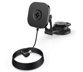 Spigen OneTap Pro 3 Wireless Car Charger Screen Mount držák telefonu pro Tesla Model S/3/X/Y černá