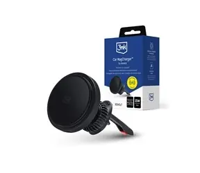 3mk Car MagCharger držák do auta do větrací mřížky / bezdrátové nabíjení