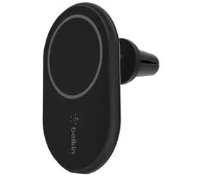 Belkin MagSafe Magnetic Wireless Car Charger 10W černá / bezdrátový nabíjecí držák / 10W MagSafe nabíjení
