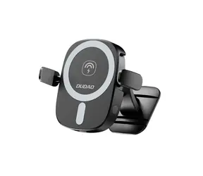 Dudao Držák na telefon do auta FW11 / indukční nabíječka 15W / do ventilační mřížky nebo na palubní desku / černá