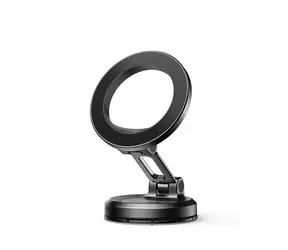 Joyroom JR-ZS505 černá / Magnetický držák telefonu do auta / s upínacím mechanismem na sklo/palubní desku
