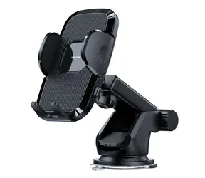 Rozbaleno - Joyroom JR-ZS259 černá / Držák telefonu do auta / na palubní desku / rozbaleno