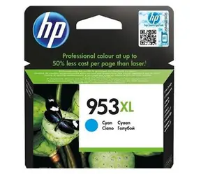 HP 953XL originální inkoustová kazeta azurová / 1600 stran