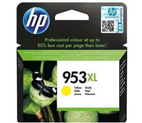 HP 953XL originální inkoustová kazeta žlutá / 1600 stran