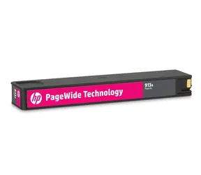 HP 913A originální cartridge purpurová / PageWide Pro 377dw / 35.5 ml