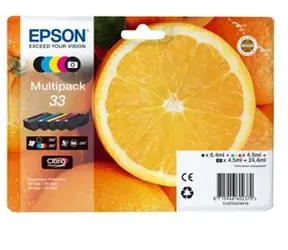 EPSON T3337 originální cartridge 33 / XP-530 / XP-630 / XP-635 / XP-830 / 24.4 ml / Multipack 