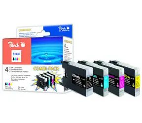 Peach alternativní cartridge Brother LC-123 / Brother DCP-J132DW / Combi Pack Plus