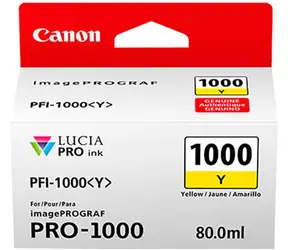 Canon cartridge PFI-1000 Y Yellow Ink Tank