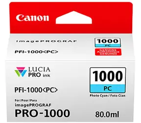 Canon cartridge PFI-1000 PC Photo Cyan Ink Tank