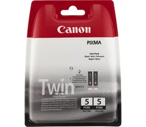 Canon originální cartridge PGI-5 BK Twin Pack černá