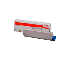 OKI 45862814 originální toner / MC873 / 10.000 stran / Žlutá