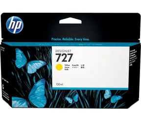 HP B3P21A originální cartridge 727 žlutá / DesignJet T920 / 130 ml