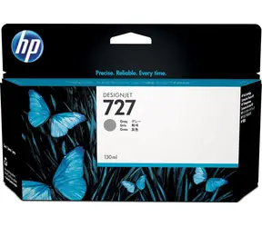 HP B3P24A originální cartridge 727 šedá / DesignJet T920 / 130 ml