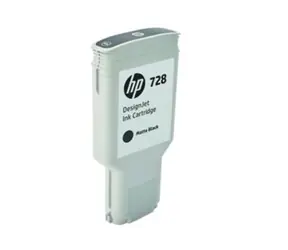 HP F9J68A originální cartridge 728 černá / DesignJet T730 / 300 ml