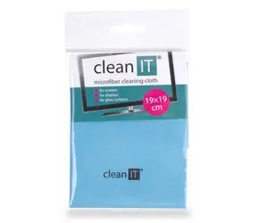 CLEAN IT Čisticí utěrka z mikrovlákna (19x19cm) modrá