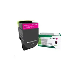 Lexmark CS/CX 317/417/517 vratná tonerová kazeta purpurová