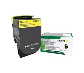 Lexmark CS/CX 317/417/517 vratná tonerová kazeta žlutá