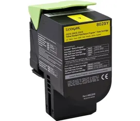 Lexmark 80C2SY0 Tonerová kazeta žlutá / pro CX510DE / CX410DE / 2000stran
