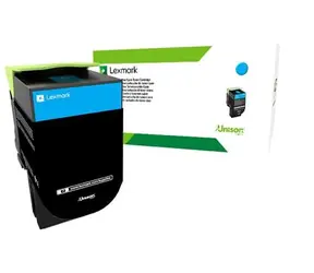 Lexmark 80C2HCE toner korporátní modrá / pro CX510DE / CX410DE / 3000stran