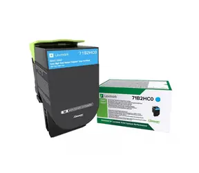 CS/CX41/51x Cyan Toner Cartridge High Return - 3 500 stran