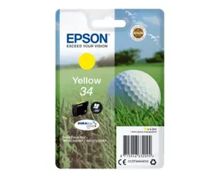 Epson Singlepack Yellow 34 Durabite Ultra Ink žlutá / Inkoust do tiskárny / 4.2ml / 300 stran