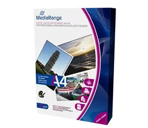 MediaRange A4 matný fotopapír 100 listů 120g / laser