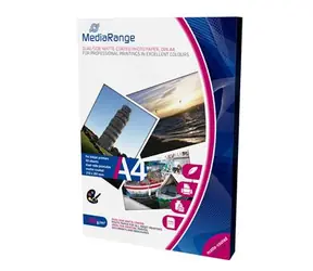 MediaRange A4 oboustranně matný fotopapír 50 listů 250g / inkoust