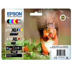 EPSON originální cartridge 478XL Claria Photo HD Multipack