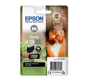 EPSON originální cartridge 478XL Claria Photo HD šedá / pro Expression Photo XP 8500 a HD XP 15000 / 10.2 ml  