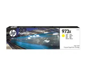 HP 973X originální cartridge žlutá / PageWide Pro 452 & 477   / až 7000 stran