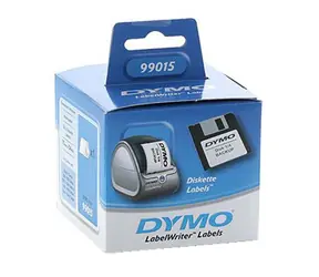 Dymo papírové štítky 70mm x 54mm / bílé / na diskety / 320 ks