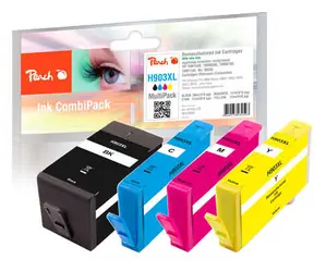 Peach remanufactured alternativní cartridge HP 903XL MultiPack / 1x25+3x12 ml / new chip