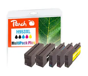Peach remanufactured alternativní cartridge HP 953XL MultiPack Plus / 2x59+3x21 ml / new chip