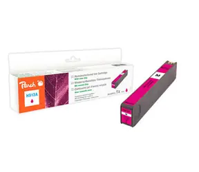 Peach remanufactured alternativní cartridge HP 913A (F6T78AE) purpurová / 35 ml / new chip