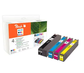 Peach remanufactured alternativní cartridge HP 973XL MultiPack / 1x183+3x85 ml / new chip