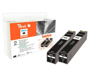 Peach remanufactured alternativní cartridge HP 981A (J3M71A) TwinPack černá / new chip