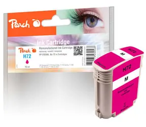 Peach remanufactured alternativní cartridge HP 72 (C9399A) purpurová / 76 ml / new chip