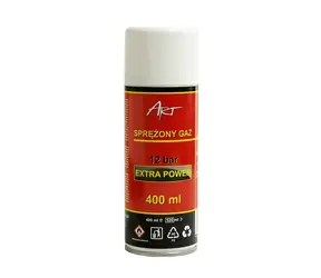 ART AS-19 Stlačený vzduch 400 ml EXTRA POWER 12 BAR