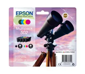 EPSON 502 originální cartridge CMYK Multipack / pro XP-5100 a XP-5105 / 14.5ml