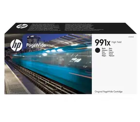 HP 991X originální cartridge černá / pro PageWide Pro 750  772 a 777 / až 20.000 stran