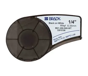 Brady BMP21 Series / vinylová lepicí páska / 6.4m x 6.35m